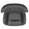 Flash Furniture Gray LeatherSoft Seat, Gray Back, 32.5 W 40.5 H ZB-WING-GY-LEA-GG - alternate 3